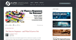 Desktop Screenshot of cato-unbound.org